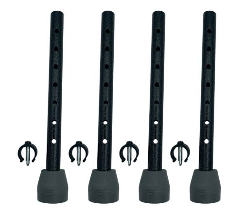 Set pootjes inclusief doppen en clipjes