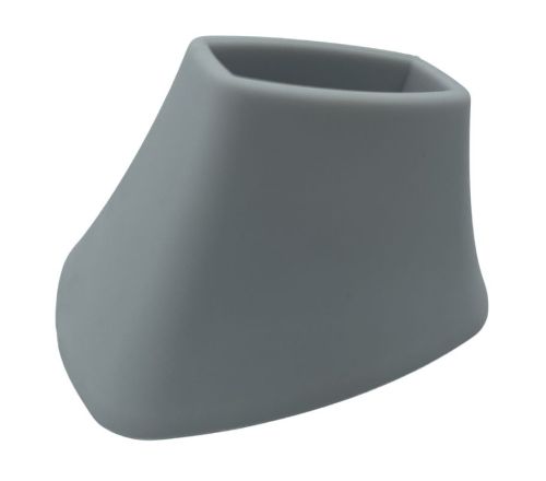 Pootdop voor Commode douche-/toiletstoel - Grijs