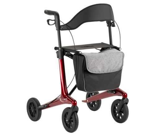 MultiMotion Carbon rollator - Rood - M