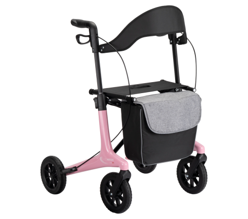 MultiMotion Carbon rollator - Roze - M