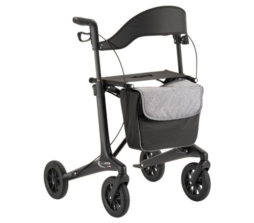 MultiMotion Carbon rollator - Zwart - L