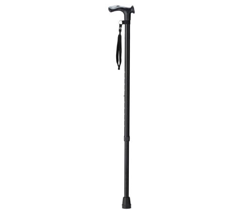 MultiMotion wandelstok met anatomisch handvat - Zwart - Rechts