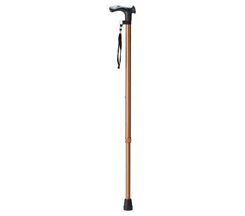 MultiMotion wandelstok met anatomisch handvat - Bruin - Rechts