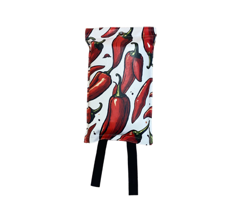 MultiMotion blusdeken - Rode peper print
