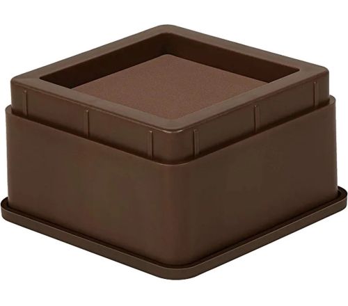MultiMotion bedverhoger 5 cm Heavy Duty - Bruin