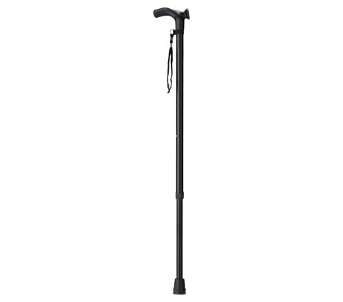 MultiMotion wandelstok met anatomisch handvat - Zwart - Links