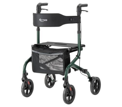 MultiMotion Lumo rollator - Groen (voorzijde)