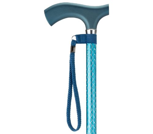 MultiMotion Spark wandelstok - Blauw (bovenkant inclusief handvat)