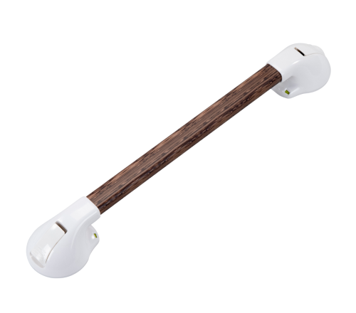 MultiMotion Wandbeugel met zuignappen, houtprint - 45 cm