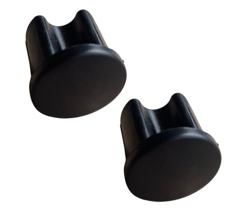 Afdekdopjes zittingbuis (2 stuks) t.b.v. Double / Light / City