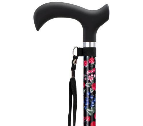 MultiMotion wandelstok - Fruit (ingezoomd op handvat en kleur van de buis)