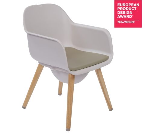 Spryly Poise toiletstoel - Cappuccino