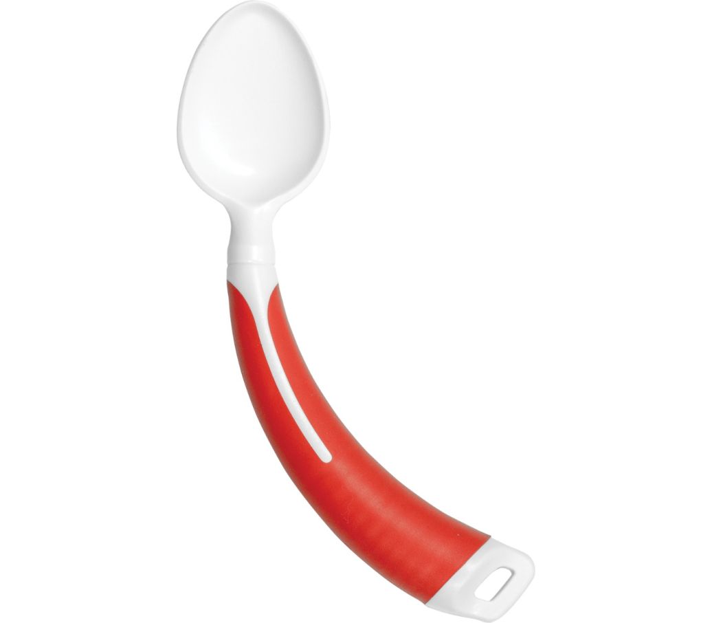 MultiMotion gebogen lepel - Rood - Links MultiMotion gebogen lepel - Rood - Links