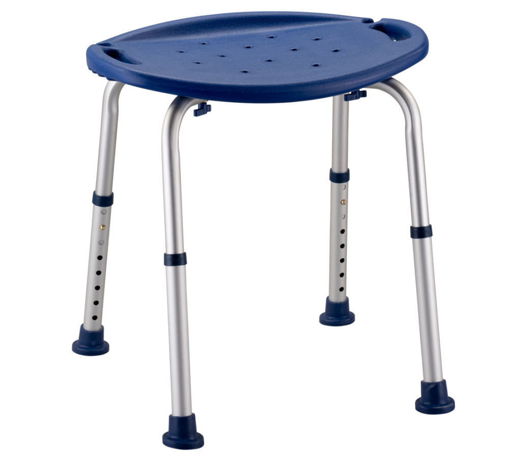 MultiMotion douchekruk ovaal - Blauw MultiMotion douchekruk ovaal - Blauw