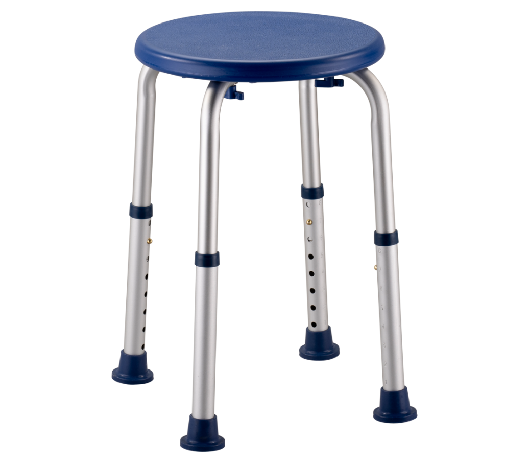 MultiMotion douchekruk rond - Blauw MultiMotion douchekruk rond - Blauw