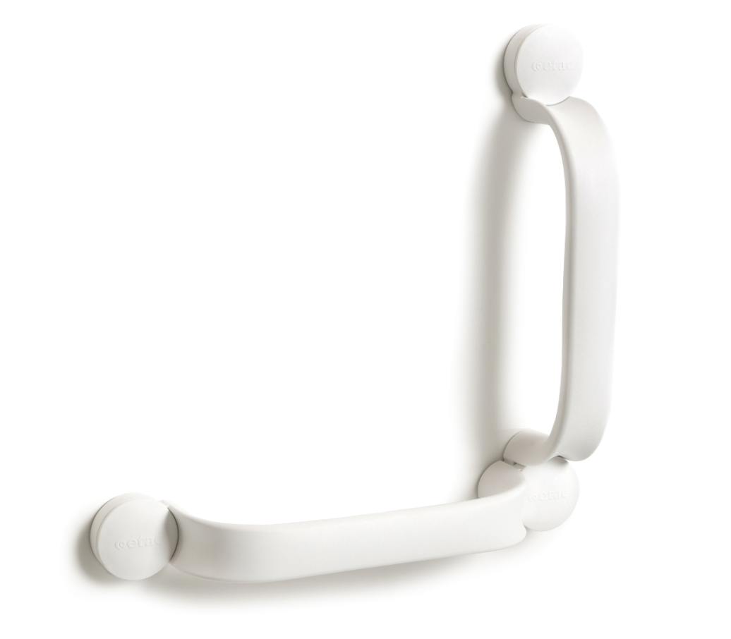 Etac Flex wandbeugel 60 cm - Wit (in L vorm geplaatst) Etac Flex wandbeugel 60 cm - Wit (in L vorm geplaatst)