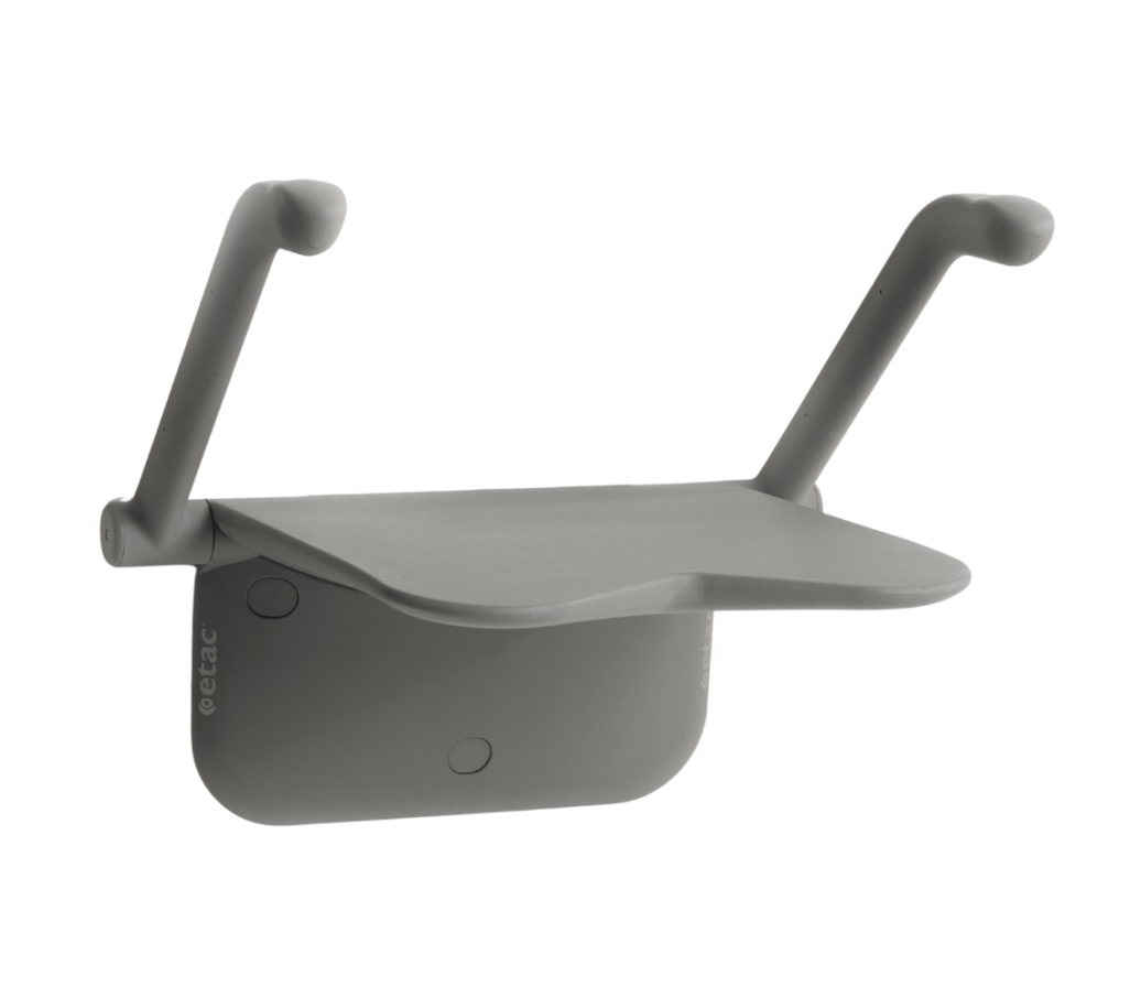 Etac Relax douchezitje wandmontage - Grijs Etac Relax douchezitje wandmontage - Grijs