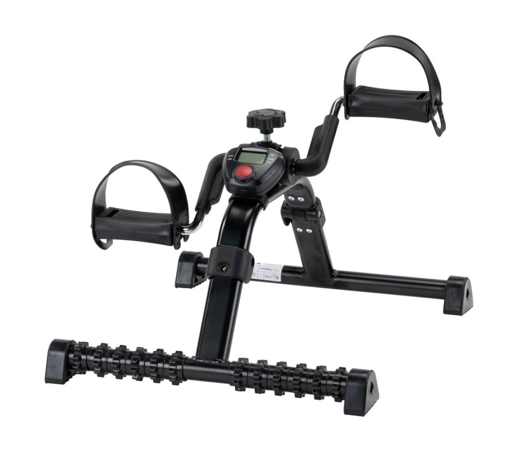 MultiMotion Pedaaltrainer met massage rollen en digitaal display MultiMotion Pedaaltrainer met massage rollen en digitaal display