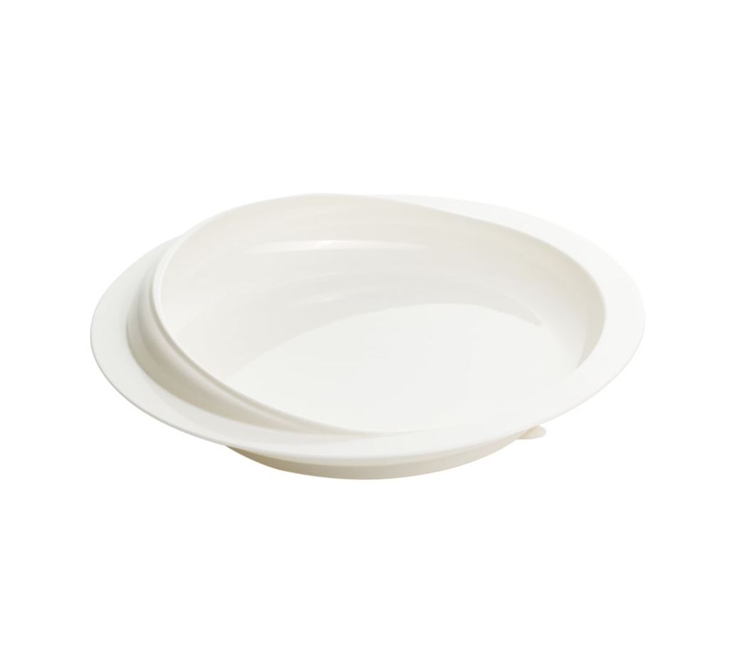 MultiMotion Bord met hoge rand en zuignap - Wit MultiMotion Bord met hoge rand en zuignap - Wit