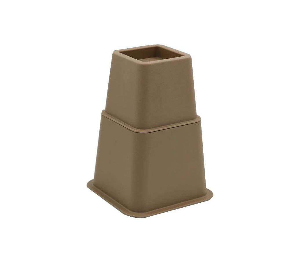 MultiMotion bedverhoger 21 cm - Bruin MultiMotion bedverhoger 21 cm - Bruin