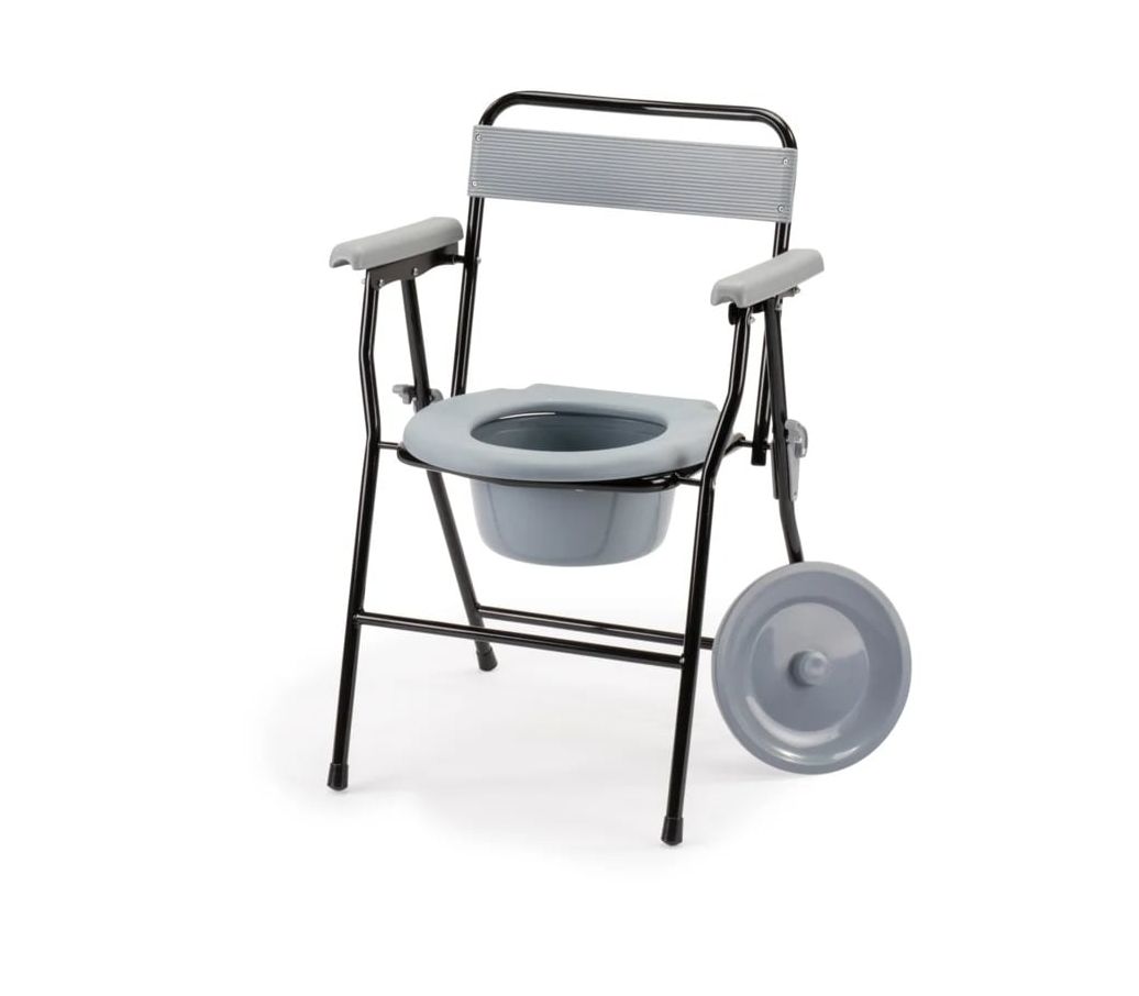 MultiMotion Toiletstoel Basic opvouwbaar (voorzijde) MultiMotion Toiletstoel Basic opvouwbaar (voorzijde)