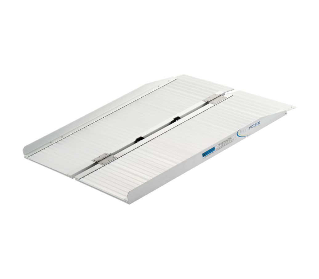 MultiMotion opvouwbare oprijplaat aluminium - 91 cm MultiMotion opvouwbare oprijplaat aluminium - 91 cm