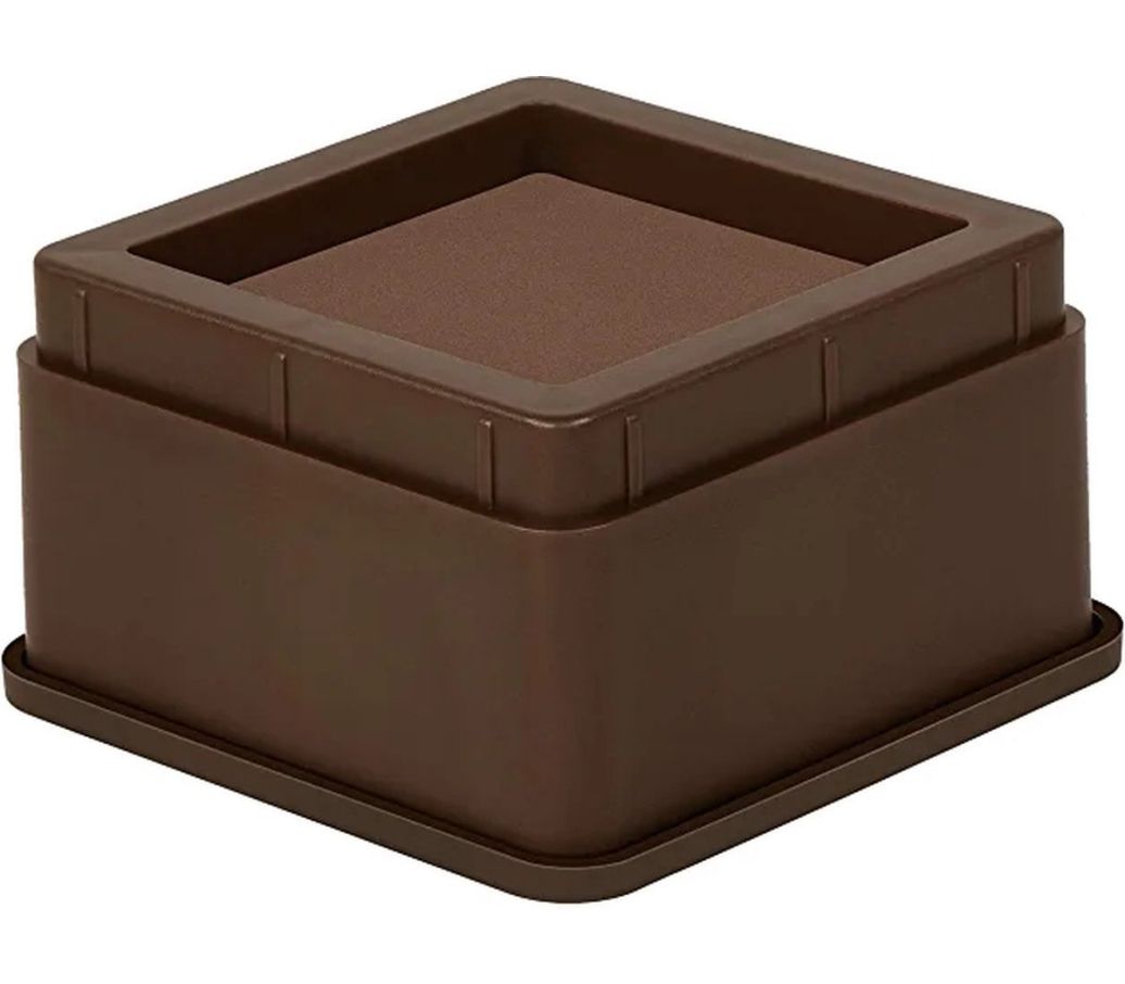 MultiMotion bedverhoger 5 cm Heavy Duty - Bruin MultiMotion bedverhoger 5 cm Heavy Duty - Bruin