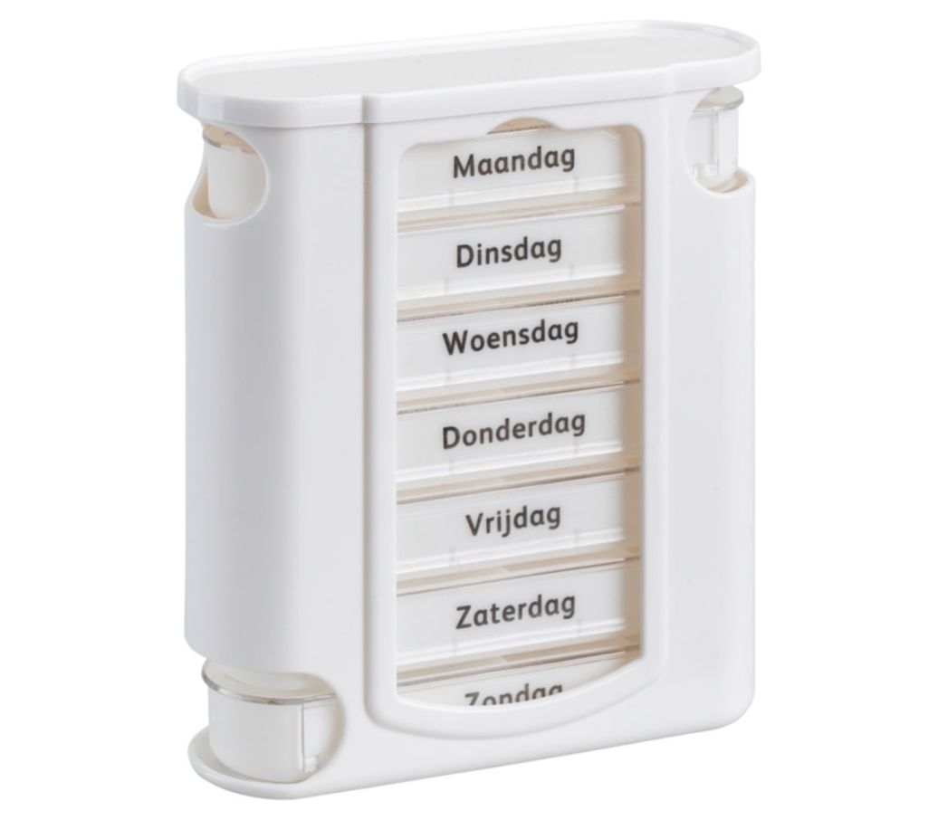 MultiMotion Pillendoosje - Wit MultiMotion Pillendoosje - Wit