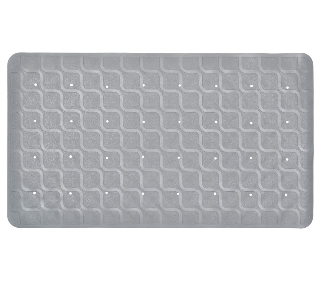 MultiMotion douchemat / badmat antislip - 70 x 40 cm Grijs MultiMotion douchemat / badmat antislip - 70 x 40 cm Grijs