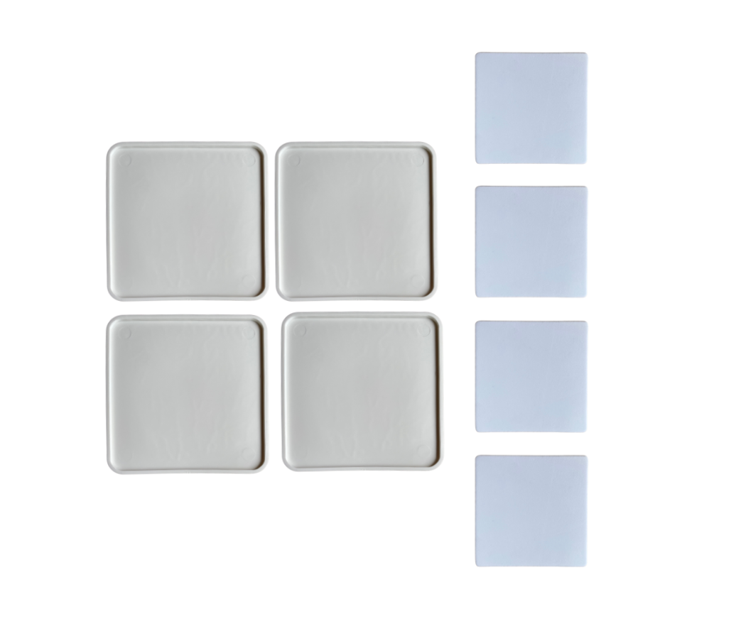 MultiMotion antislip bodems en schuimplaatjes - Wit MultiMotion antislip bodems en schuimplaatjes - Wit