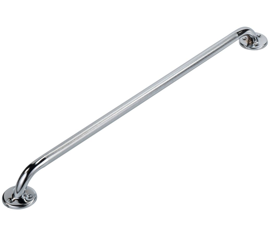 Wandbeugel staal chrome - 80 cm