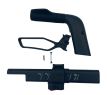 Complete linker handgreepset t.b.v. Curve rollator