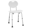 MultiMotion douchestoel ovaal - Wit