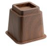 MultiMotion bedverhoger 13 cm - Hout print