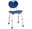 MultiMotion douchestoel ovaal - Blauw