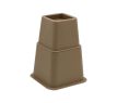 MultiMotion bedverhoger 21 cm - Bruin
