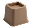 MultiMotion bedverhoger 8 cm - Bruin