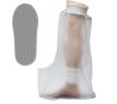 MultiMotion Gipshoes met siliconenring - Been heel (met daarnaast een losse afbeelding van het anti-slip oppervlak)