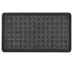 MultiMotion douchemat / badmat antislip - 70 x 40 cm Zwart