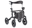 MultiMotion Outdoor rollator - Zwart (voorzijde) MultiMotion Outdoor rollator - Zwart (voorzijde)