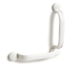 Etac Flex wandbeugel 60 cm - Wit (in L vorm geplaatst)