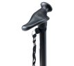 MultiMotion wandelstok met anatomisch handvat - Zwart - Links (ingezoomd op handvat) MultiMotion wandelstok met anatomisch handvat - Zwart - Links (ingezoomd op handvat)