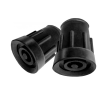 MultiMotion Stokdoppen - 19 mm zwart MultiMotion Stokdoppen - 19 mm zwart