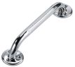 Wandbeugel staal chrome - 30 cm