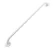 Wandbeugel staal wit - 80 cm