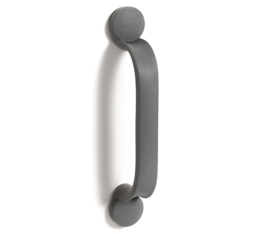 Etac Flex wandbeugel 30cm - Grijs (aan de muur gemonteerd)