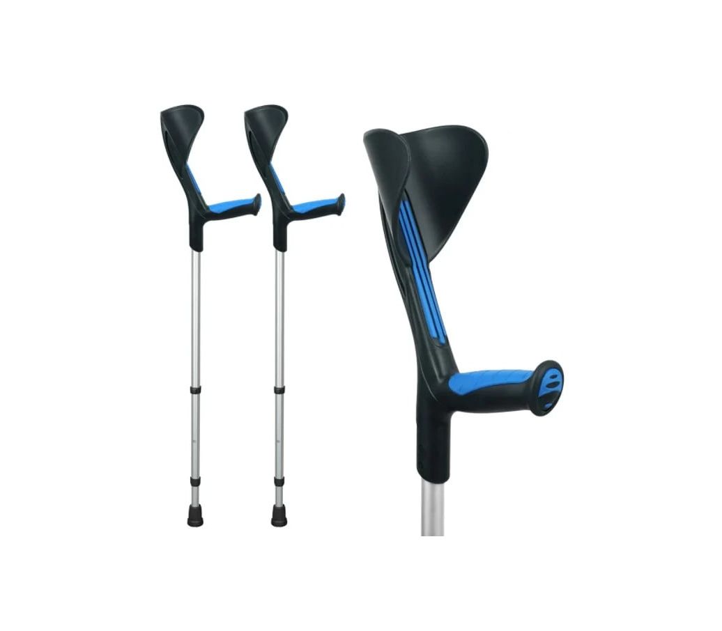 Herdegen elleboogkrukken Advance - Blauw