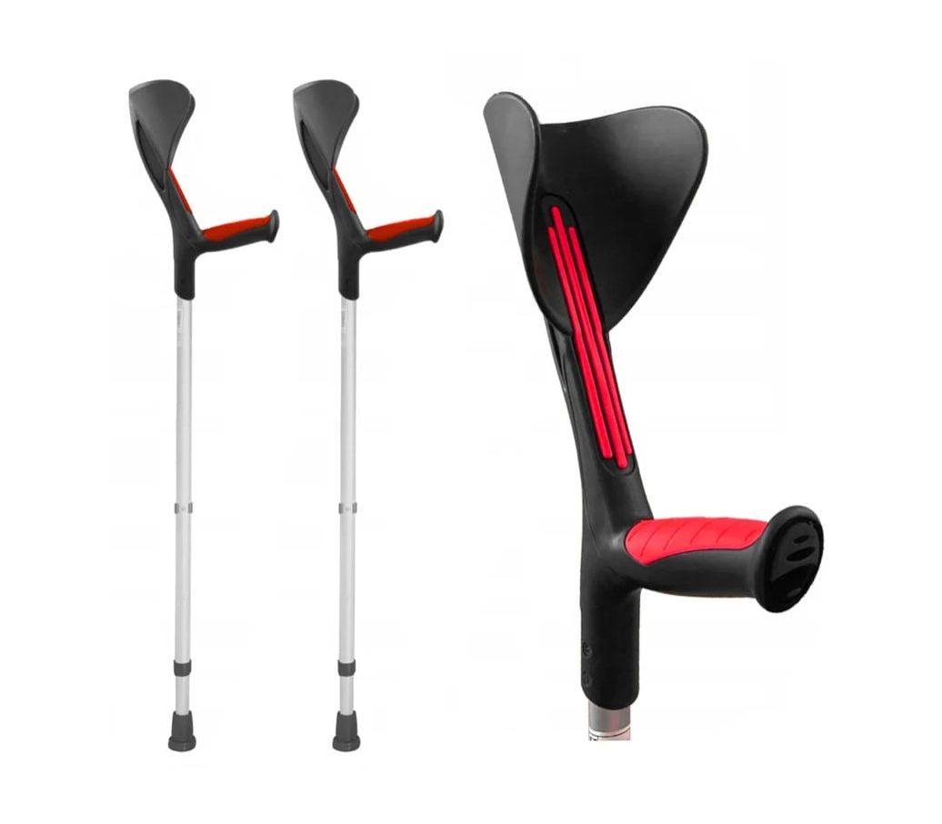 Herdegen elleboogkrukken Advance - Rood Herdegen elleboogkrukken Advance - Rood