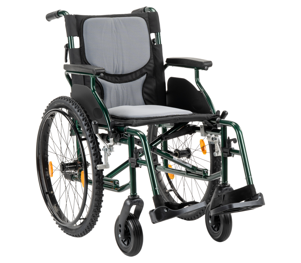 MultiMotion M10 rolstoel - Groen - 50 cm zitbreedte