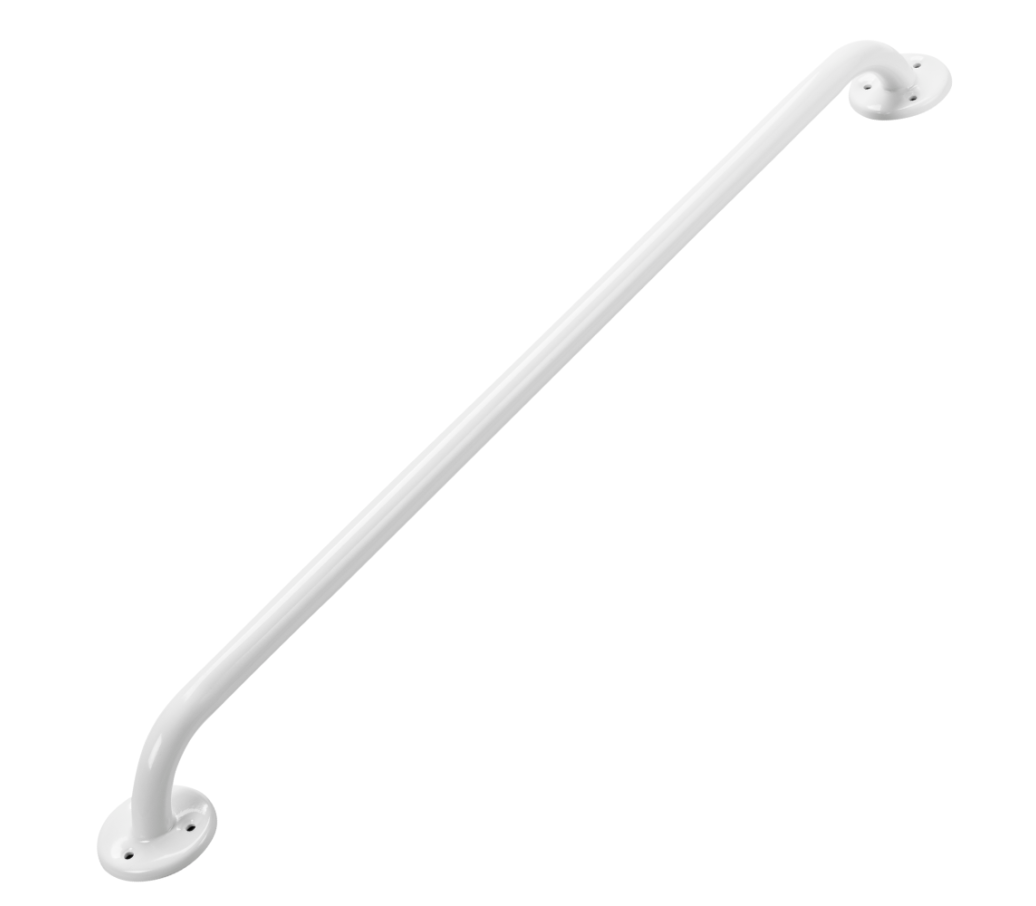 Wandbeugel staal wit - 80 cm